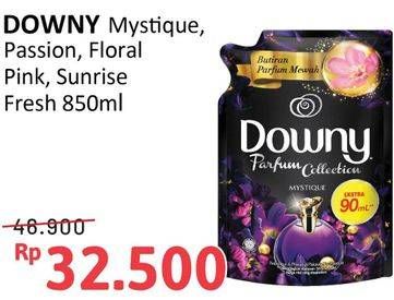Promo Harga Downy Mystique, Passion, Floral Pink, Sunrise Fresh 850 ml  - Alfamidi