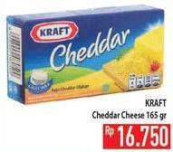 Promo Harga KRAFT Cheese Cheddar 165 gr - Hypermart