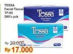 Promo Harga TESSA Facial Tissue TP-02 260 sheet - Indomaret