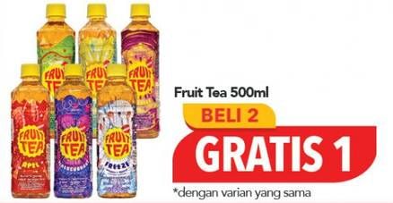 Promo Harga SOSRO Fruit Tea All Variants 500 ml - Carrefour