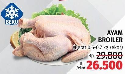 Promo Harga Ayam Broiler 600 gr - LotteMart