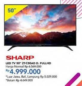 Promo Harga SHARP 2T-C50AD1i Full-HD 50"  - Carrefour