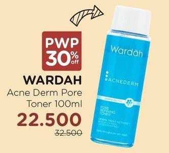 Promo Harga WARDAH Acnederm Pure Foaming Cleanser  - Watsons