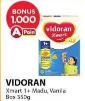 Promo Harga VIDORAN Xmart 1+ Madu, Vanilla 350 gr - Alfamart