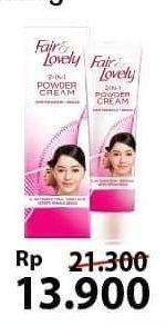 Promo Harga FAIR & LOVELY Powder Cream 2 in 1 20 g/Cream Multivitamin 25 g  - Alfamart