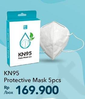 Promo Harga KN95 Protective Mask 5 pcs - Carrefour