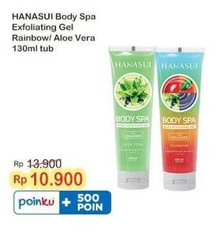 Promo Harga Hanasui Body Spa Gel Rainbow, Aloe Vera 130 ml - Indomaret