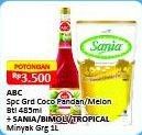 ABC Syrup Special Grade + Sania/Bimoli/Tropical Minyak Goreng