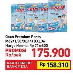 Promo Harga GOON Premium Pants M62, L50, XL44, XXL36  - Carrefour