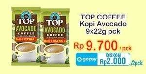 Promo Harga Top Coffee Kopi Avocado per 9 sachet 22 gr - Indomaret