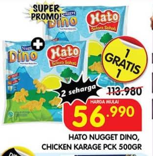 Harga Hato Nugget/Chicken Karage