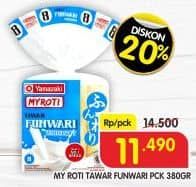 Promo Harga My Roti Roti Tawar Funwari 380 gr - Superindo