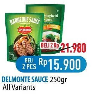 Promo Harga Del Monte Sauce All Variants 200 gr - Hypermart