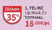 Promo Harga Felinz Lip Mask per 2 pcs - Guardian