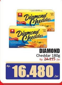 Promo Harga Diamond Cheese Quick Melt 180 gr - Hari Hari