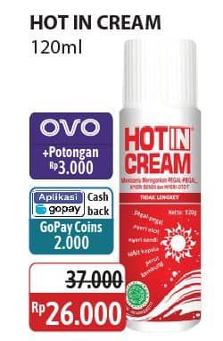Promo Harga Hot In Cream Strong 120 ml - Alfamidi