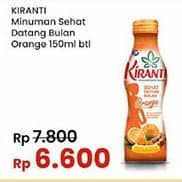 Promo Harga Kiranti Juice Sehat Datang Bulan Orange 150 ml - Indomaret