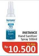 Promo Harga INSTANCE Hand Sanitizer Liquid Spray 100 ml - Alfamidi