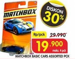 Promo Harga MATCH BOX Basic Car  - Superindo