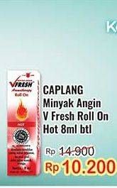 Promo Harga Cap Lang VFresh Aromatherapy Hot 8 ml - Indomaret