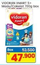 Promo Harga Vidoran Xmart 5+ Coklat, Madu 725 gr - Indomaret