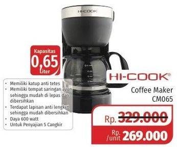 Promo Harga HICOOK Coffee Maker CM 065  - Lotte Grosir