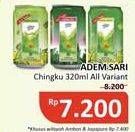 Promo Harga Adem Sari Ching Ku All Variants 320 ml - Alfamidi
