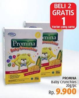 Promo Harga PROMINA 8+ Baby Crunchies 20 gr - LotteMart
