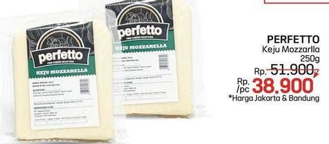 Promo Harga Perfetto Keju Mozzarella 250 gr - LotteMart