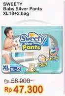 Promo Harga SWEETY Silver Pants XL18+2  - Indomaret