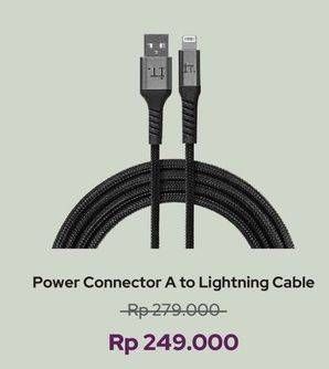 Promo Harga IT. Power Connector USB A to Lightning Cable All Variants  - iBox