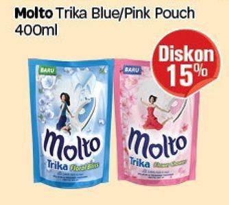 Promo Harga MOLTO Trika Blue, Pink 400 ml - Carrefour