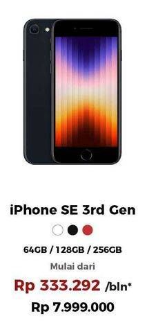Promo Harga Apple iPhone SE Generasi Ke-3  - Erafone