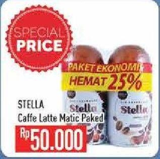 Promo Harga STELLA Matic Refill Cafe Latte  - Hypermart