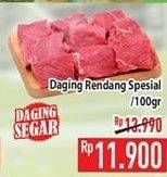 Promo Harga Daging Rendang Sapi Spesial per 100 gr - Hypermart