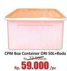 Promo Harga CPM Container Box + Roda Ori  - Hari Hari