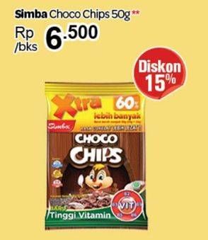 Promo Harga SIMBA Cereal Choco Chips 50 gr - Carrefour