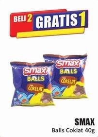 Promo Harga Smax Balls Cokelat 40 gr - Hari Hari
