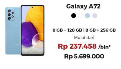 Promo Harga SAMSUNG Galaxy A72  - Erafone