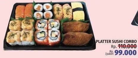 Promo Harga Platter Sushi Combo  - LotteMart