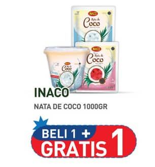 Promo Harga Inaco Nata De Coco Cocopandan 1000 gr - Hypermart