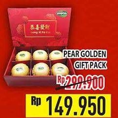 Promo Harga Pear Golden Gift Pack 6 pcs - Hypermart