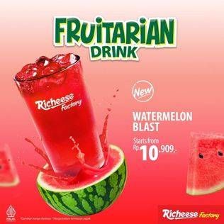 Promo Harga Richeese Factory Frutarian Drink  - Richeese Factory