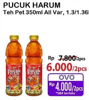 Promo Harga Teh Pucuk Harum Minuman Teh All Variants 350 ml - Alfamart