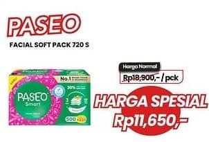 Promo Harga Paseo Facial Tissue 720 sheet - Carrefour