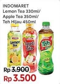 Promo Harga Indomaret Minuman Teh Lemon, Hijau Melati, Apel 330 ml - Indomaret