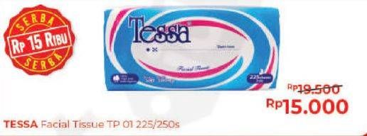Promo Harga TESSA Facial Tissue TP01  - Alfamart