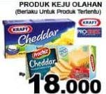 Promo Harga KRAFT Cheese Cheddar  - Giant