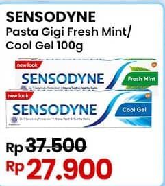 Promo Harga Sensodyne Pasta Gigi Cool Gel, Fresh Mint, Fresh Mint 100 gr - Indomaret