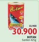Promo Harga Botan Sardines Premium In Tomato Sauce 425 gr - Alfamidi